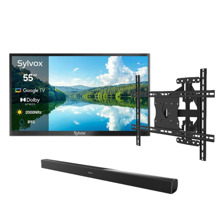 55" 2000Nit Outdoor TV-Google TV (2024 Pool Pro 2.0 Series)