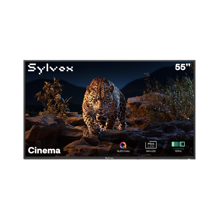 <b>NEW</b> - Sylvox 55'' Cinema Helio QLED 120HZ Outdoor TV (2000Nits)-2025 Model