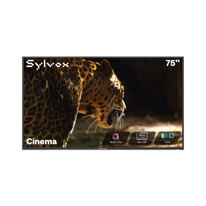 <b>NEW</b> - Sylvox 75'' Cinema Helio QLED 120HZ Outdoor TV (2000Nits)-2025 Model