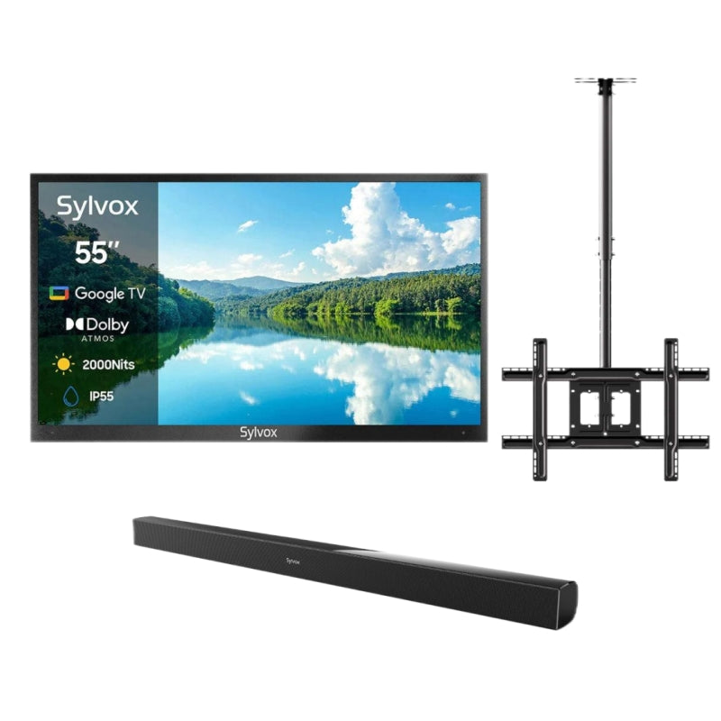 55" 2000Nit Outdoor TV-Google TV (2024 Pool Pro 2.0 Series)
