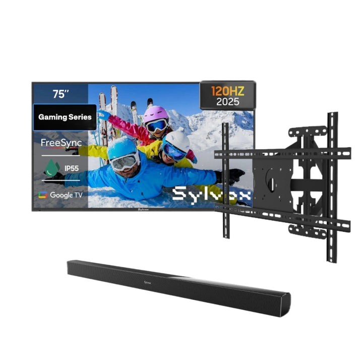 <b>NEW</b> - 75" 120HZ Gaming Series Waterproof Outdoor TV - 2025 Model