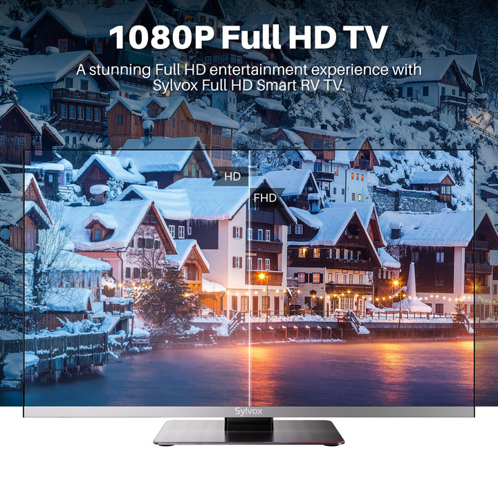 24'' Smart 12 Volt TV DVD Combo(2023 Limo Series)