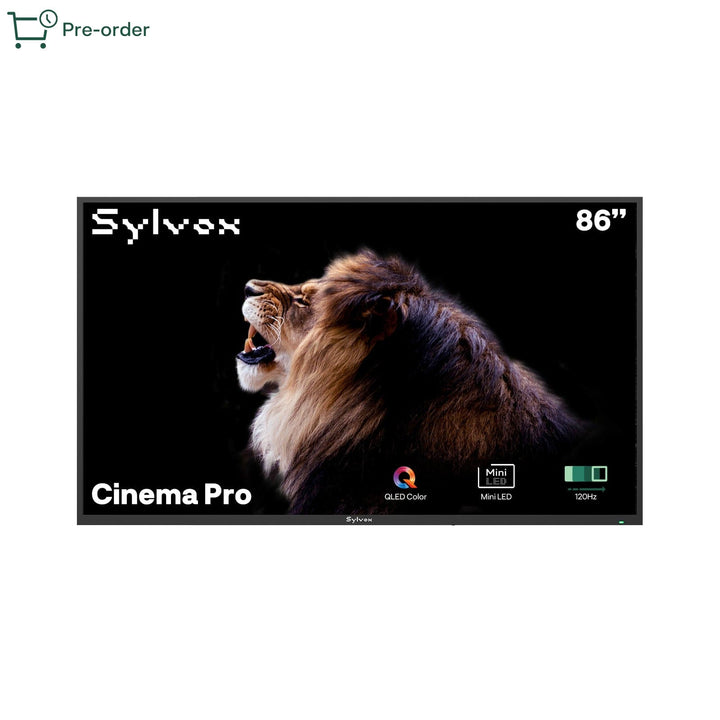 <b>NEW</b> - Sylvox 86'' Cinema Pro Helio QLED 120HZ Outdoor TV (5000Nits)-2025 Model