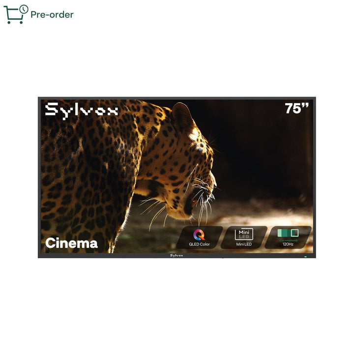 <b>NEW</b> - Sylvox 75'' Cinema Helio QLED 120HZ Outdoor TV (2500Nits)-2025 Model