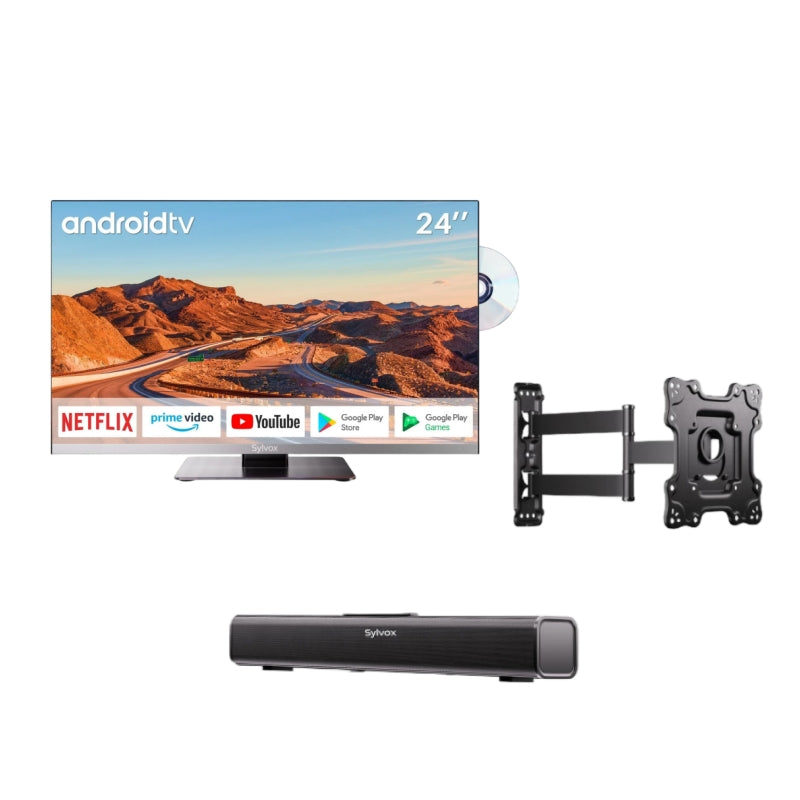 24'' Smart 12 Volt TV DVD Combo(2023 Limo Series)