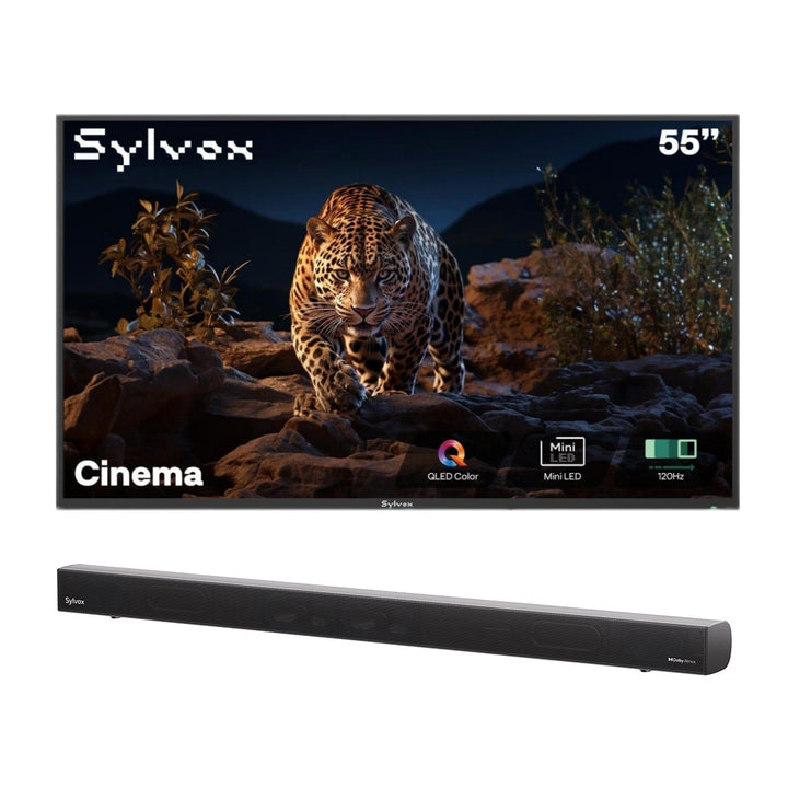 <b>NEW</b> - Sylvox 55'' Cinema Helio QLED 120HZ Outdoor TV (2000Nits)-2025 Model