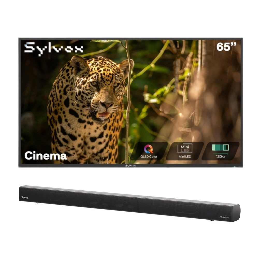 <b>NEW</b> - Sylvox 65'' Cinema Helio QLED 120HZ Outdoor TV (2000Nits)-2025 Model