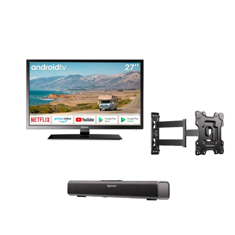 27'' Smart 12 Volt TV DVD Combo(2023 Trailer Series)
