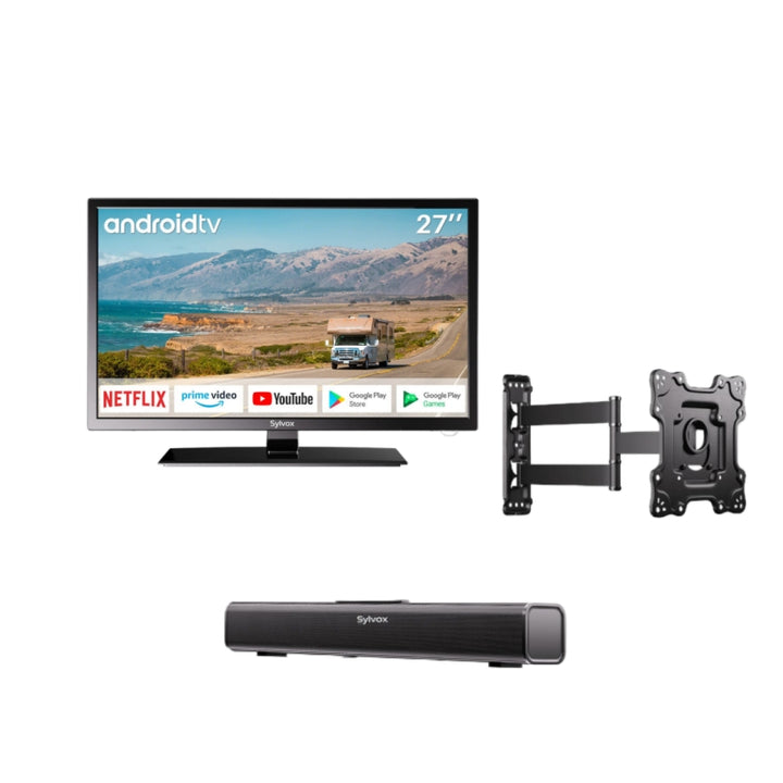 27'' Smart 12 Volt TV DVD Combo(2023 Trailer Series)