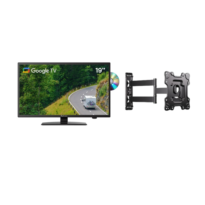 19" Smart 12V RV TV - Trailer Series (With DVD Combo)