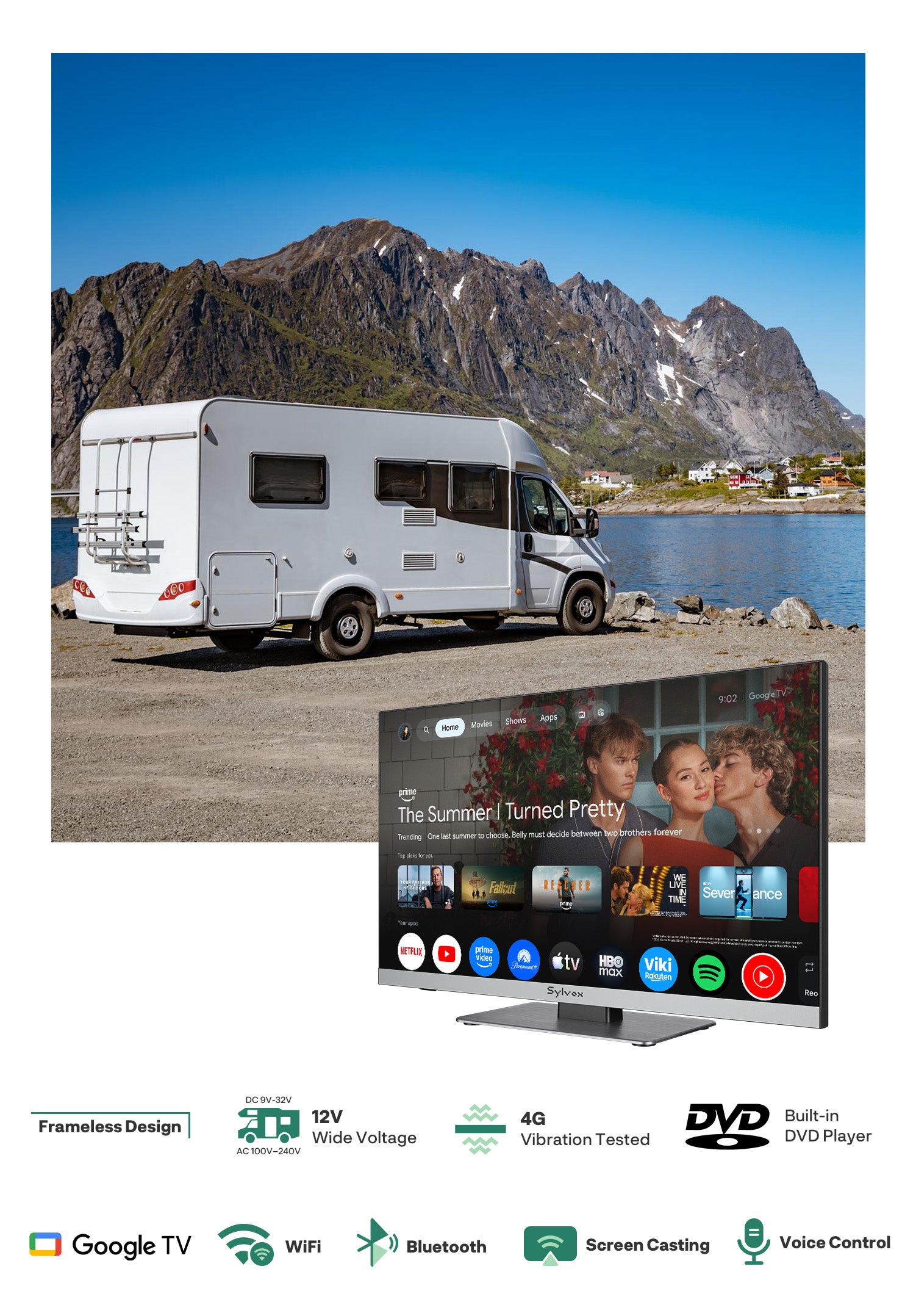 12v smart tv for caravan Canada