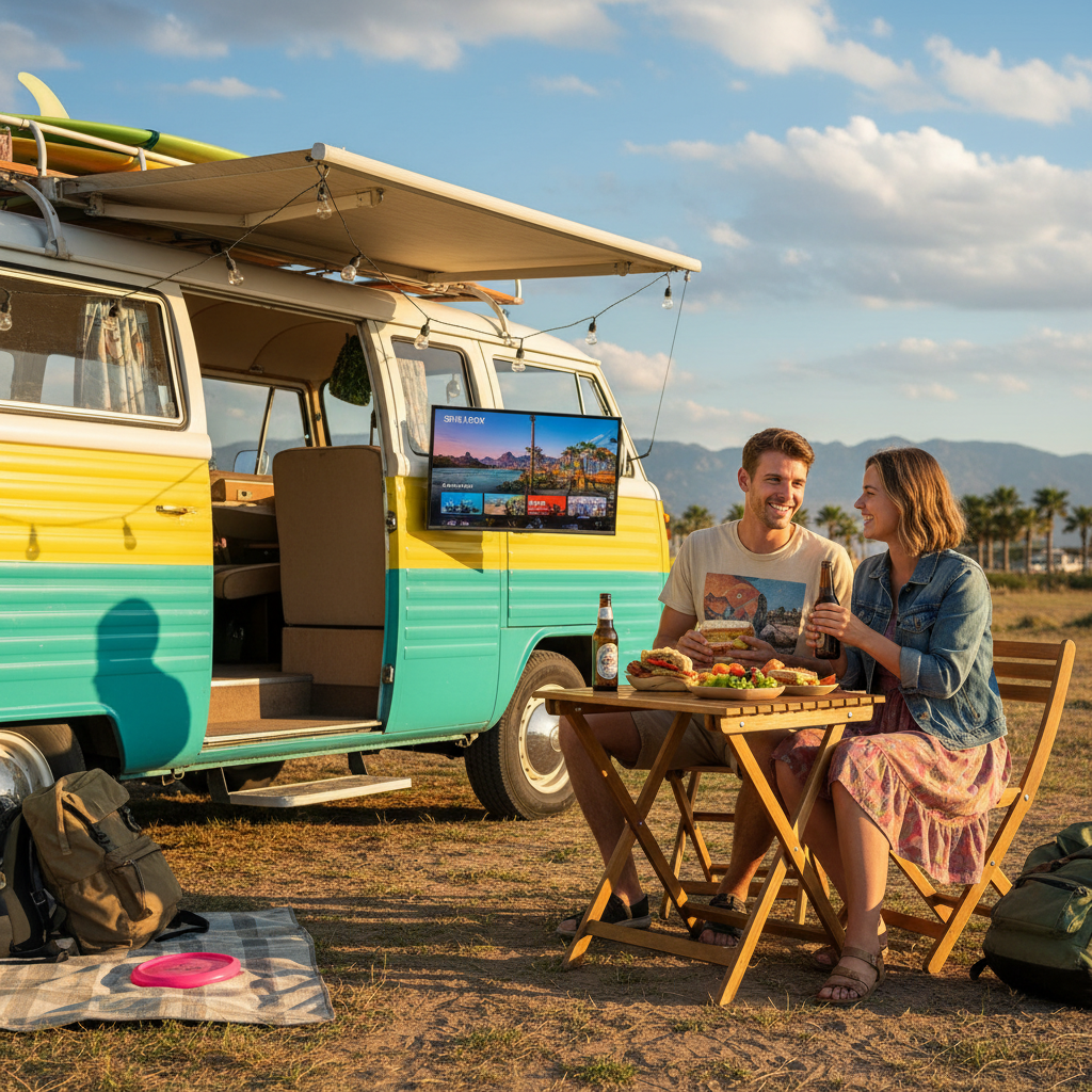 12v tv for caravan