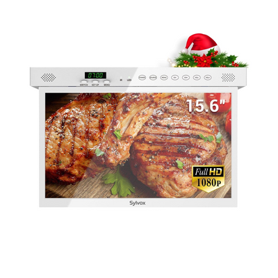 Sylvox 15.6'' Smart Under Cabinet TV for Kitchen