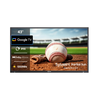 43'' Deck Pro 2.0 Outdoor TV (Google TV)-2024 Model