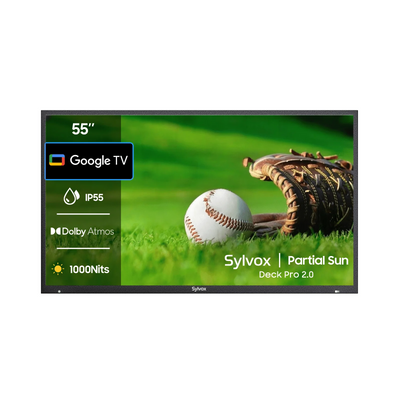 55'' Deck Pro 2.0 Outdoor TV (Google TV)-2024 Model