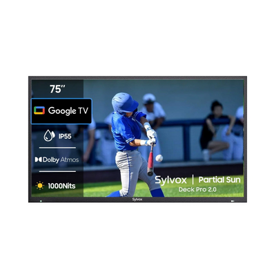 75'' Deck Pro 2.0 Outdoor TV (Google TV)-2024 Model