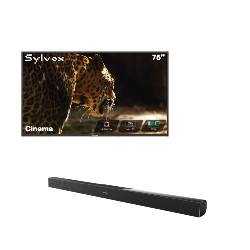 <b>NEW</b> - Sylvox 75'' Cinema Helio QLED 120HZ Outdoor TV (2500Nits)-2025 Model