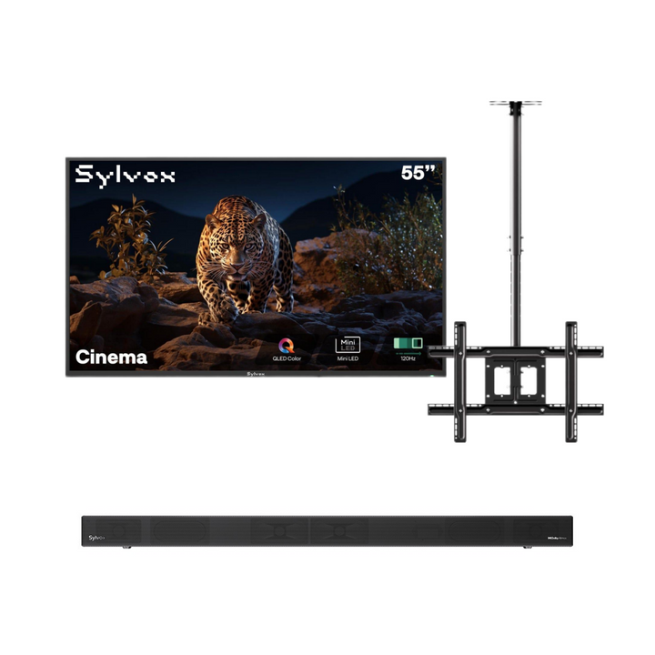 <b>NEW</b> - Sylvox 55'' Cinema Helio QLED 120HZ Outdoor TV (2000Nits)-2025 Model