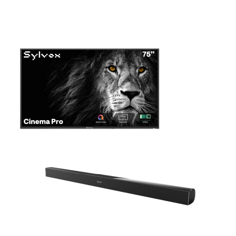 <b>NEW</b> - Sylvox 75'' Cinema Pro Helio QLED 120HZ Outdoor TV (3500Nits)-2025 Model