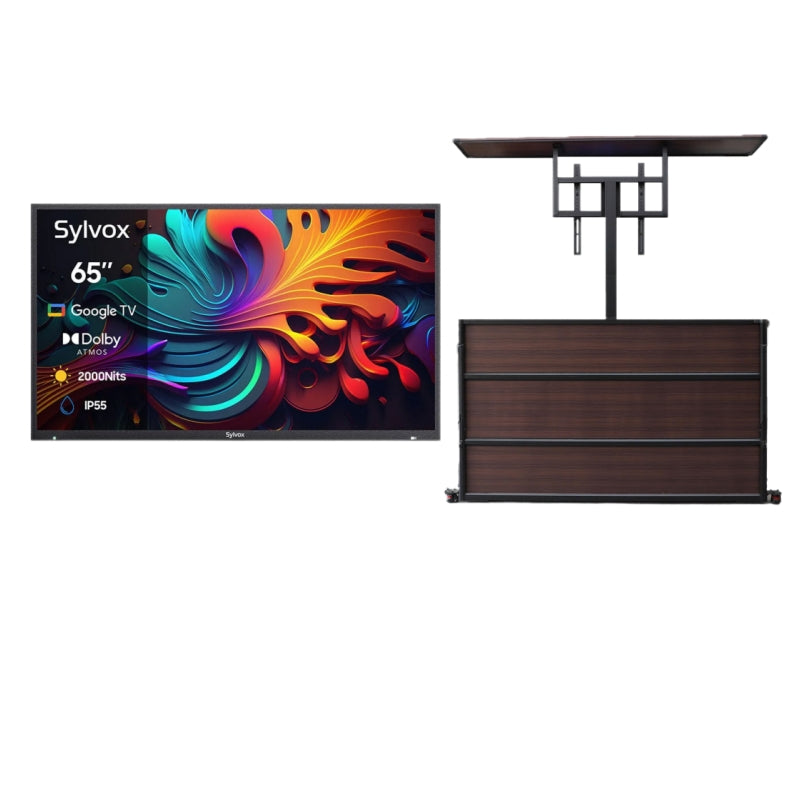 <b>NOUVEAU</b> – Téléviseur extérieur QLED 65 pouces - Google TV (série 2024 Pool Pro QLED 2.0)