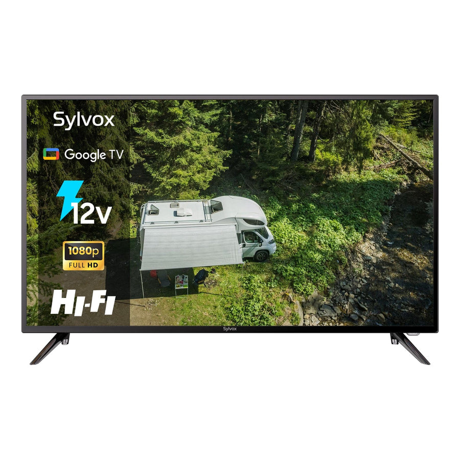 40" Smart 12V RV TV(2024 Google TV) -No DVD Combo