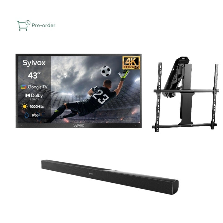 <b>NOUVEAU</b> - Téléviseur extérieur 43 pouces (Google TV) - 2024 Deck Pro 2.0