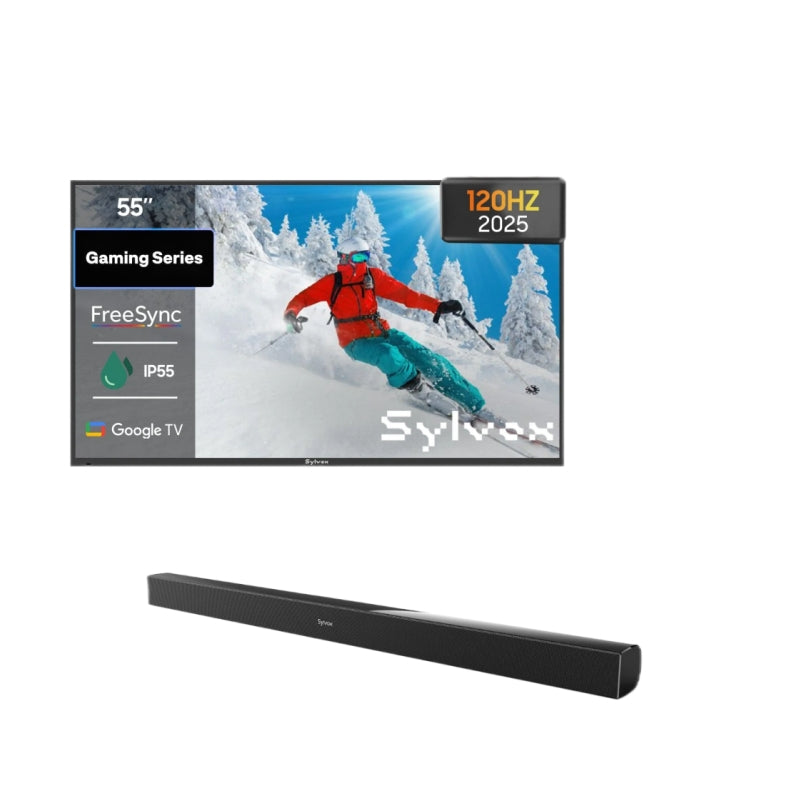 55" 120HZ Gaming Series Waterproof Outdoor TV - 2025 Newest