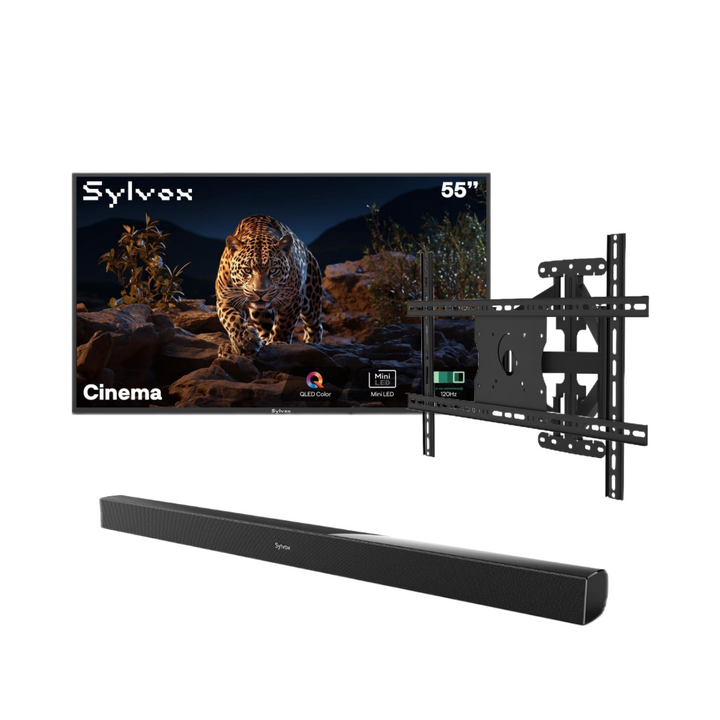 <b>NEW</b> - Sylvox 55'' Cinema Helio QLED 120HZ Outdoor TV (2000Nits)-2025 Model