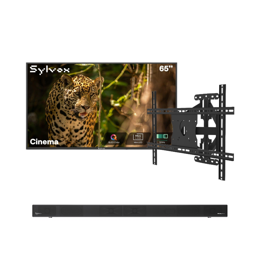 <b>NEW</b> - Sylvox 65'' Cinema Helio QLED 120HZ Outdoor TV (2000Nits)-2025 Model