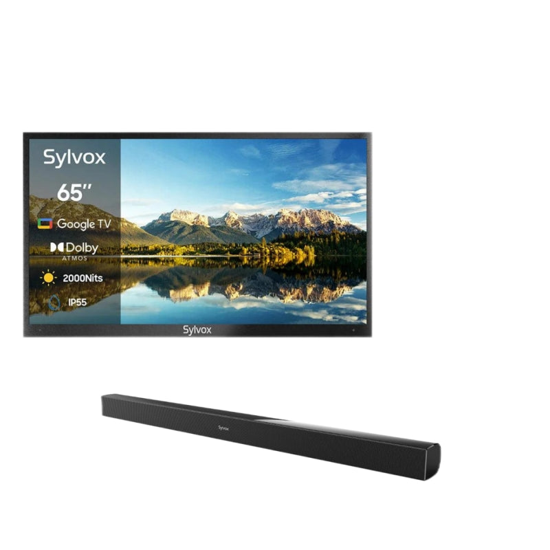 <b>NOUVEAU</b> – Téléviseur extérieur 65 pouces 2 000 nits - Google TV (série 2024 Pool Pro 2.0)