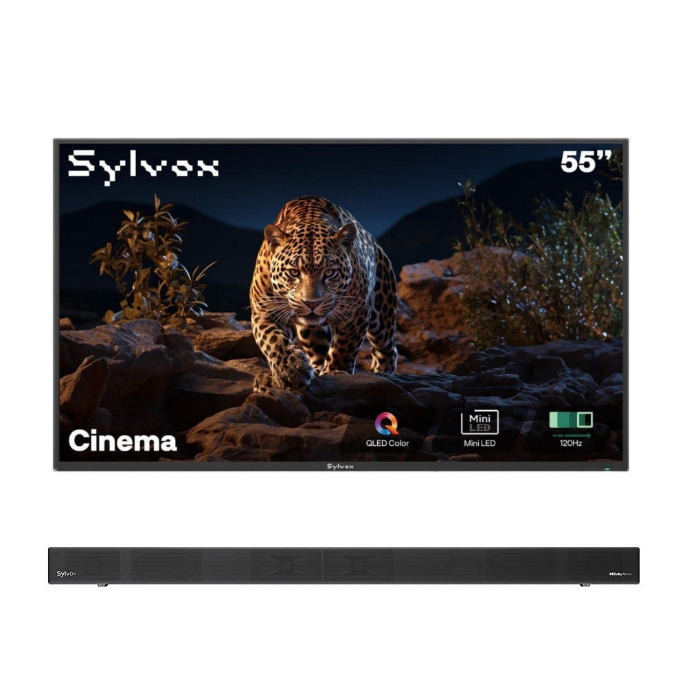 <b>NEW</b> - Sylvox 55'' Cinema Helio QLED 120HZ Outdoor TV (2000Nits)-2025 Model