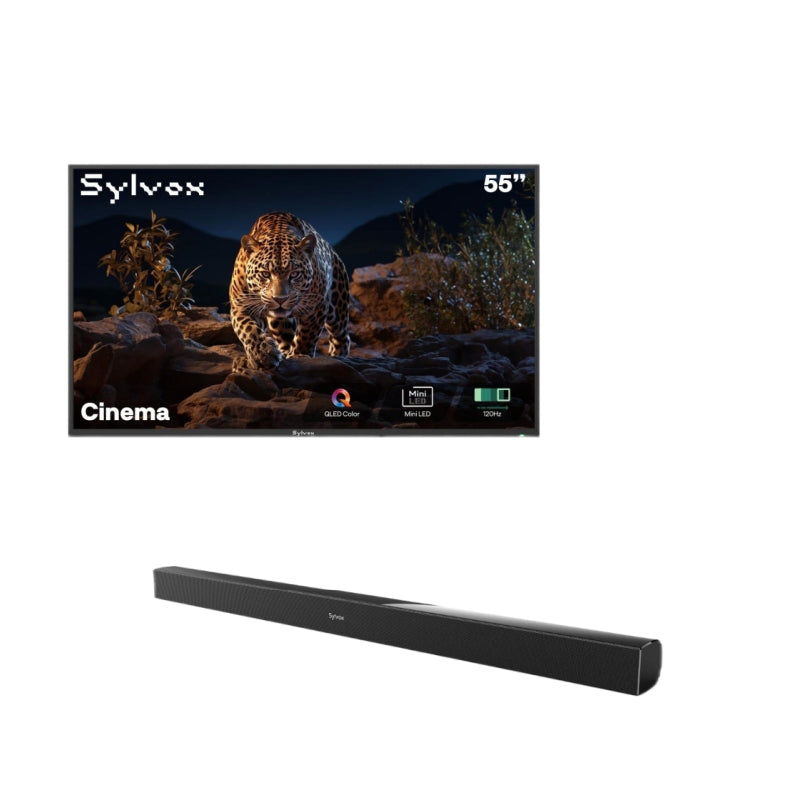 <b>NEW</b> - Sylvox 55'' Cinema Helio QLED 120HZ Outdoor TV (2500Nits)-2025 Model