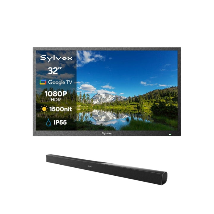 32" Outdoor TV(Google TV) - Pool SE (1500nit Brightness)