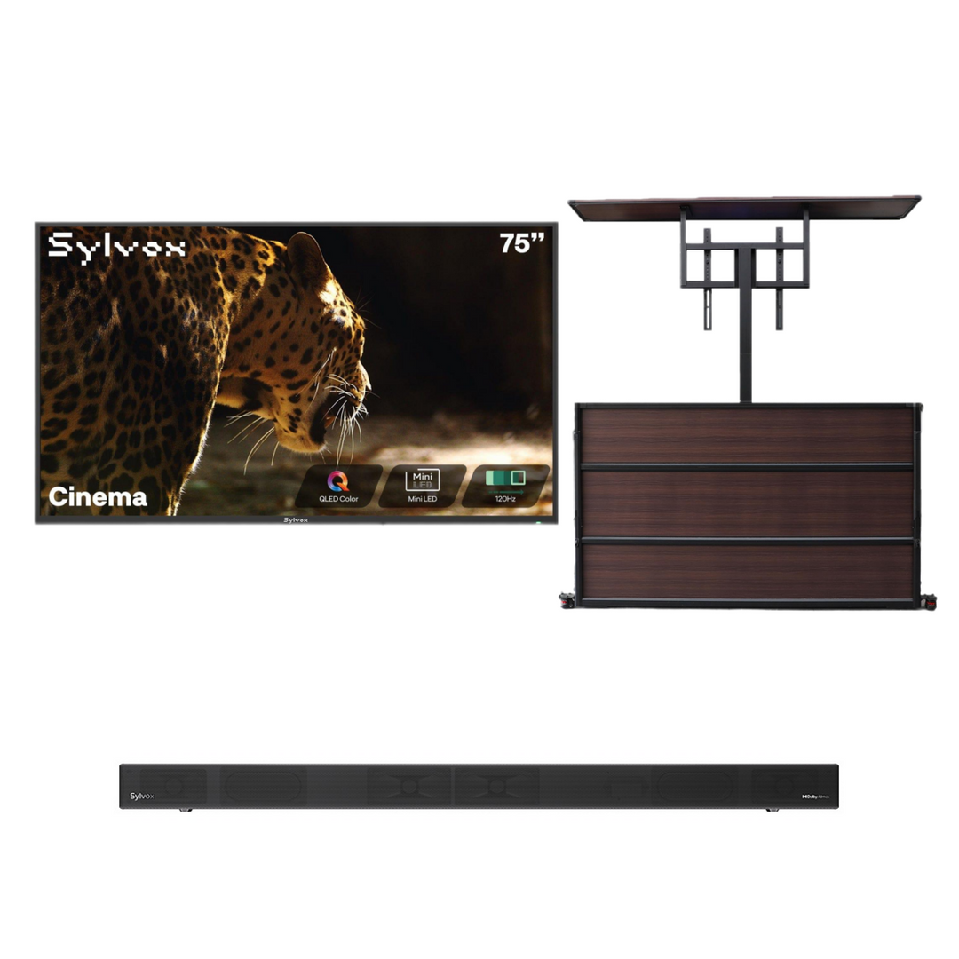 <b>NEW</b> - Sylvox 75'' Cinema Helio QLED 120HZ Outdoor TV (2000Nits)-2025 Model