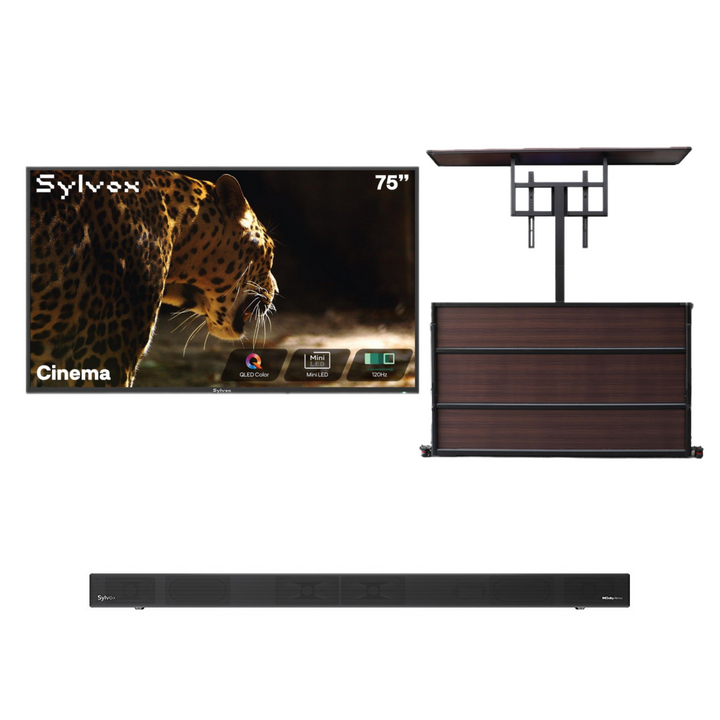 <b>NEW</b> - Sylvox 75'' Cinema Helio QLED 120HZ Outdoor TV (2000Nits)-2025 Model