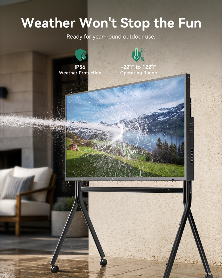 75" 1000Nit Partial Sun Outdoor TV for Canadian Patio - 2026 Deck Pro 3.0