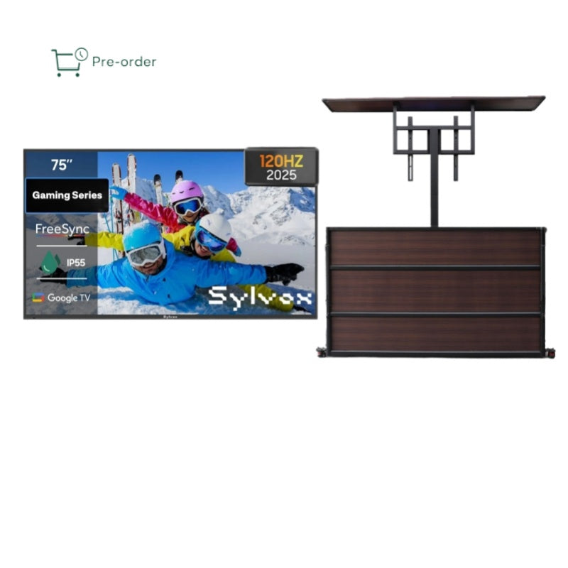 <b>NEW</b> - 75" 120HZ Gaming Series Waterproof Outdoor TV - 2025 Model