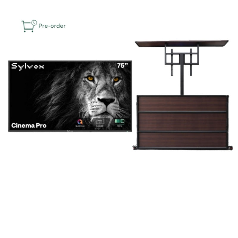 <b>NEW</b> - Sylvox 75'' Cinema Pro Helio QLED 120HZ Outdoor TV (3500Nits)-2025 Model