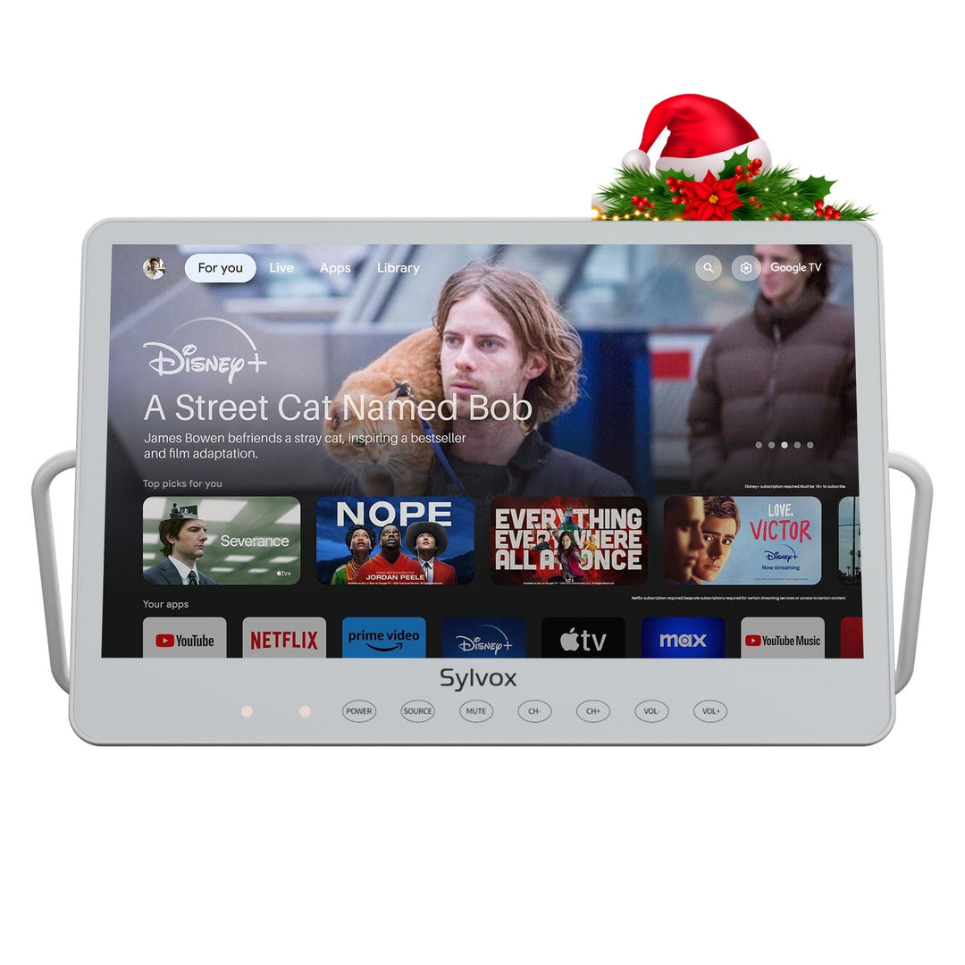 Sylvox Smart 15.6" Waterproof Portable TV