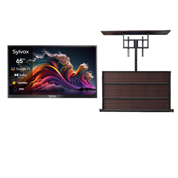 <b>NOUVEAU</b> - Téléviseur extérieur QLED avancé de 65 pouces (Google TV) - 2024 Deck Pro QLED 2.0