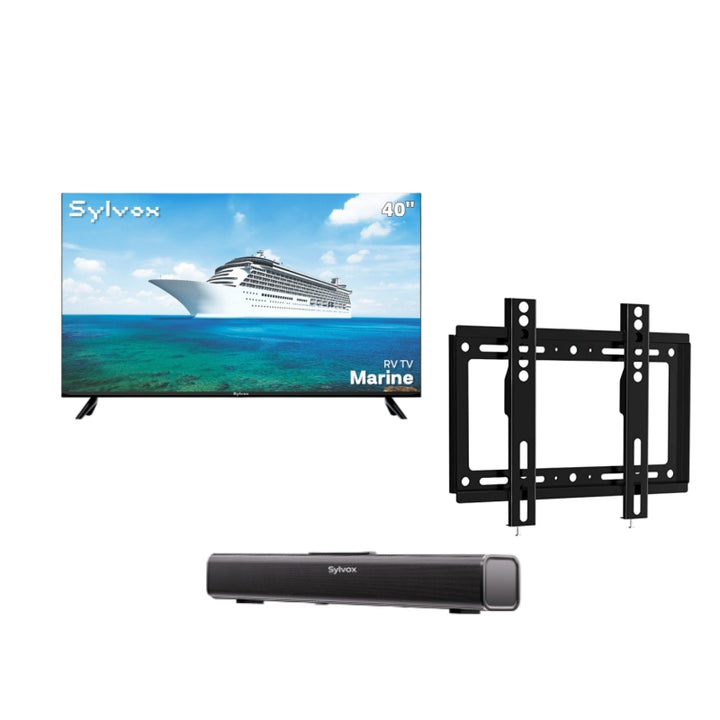 <b>NEW</b> - 40" 12V Google No-DVD TV for Home and Marine Use (Marina series)