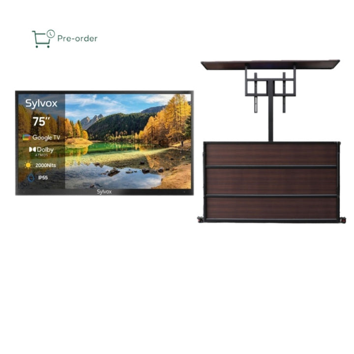<b>NOUVEAU</b> – Téléviseur extérieur 75 pouces 2 000 nits - Google TV (série 2024 Pool Pro 2.0)