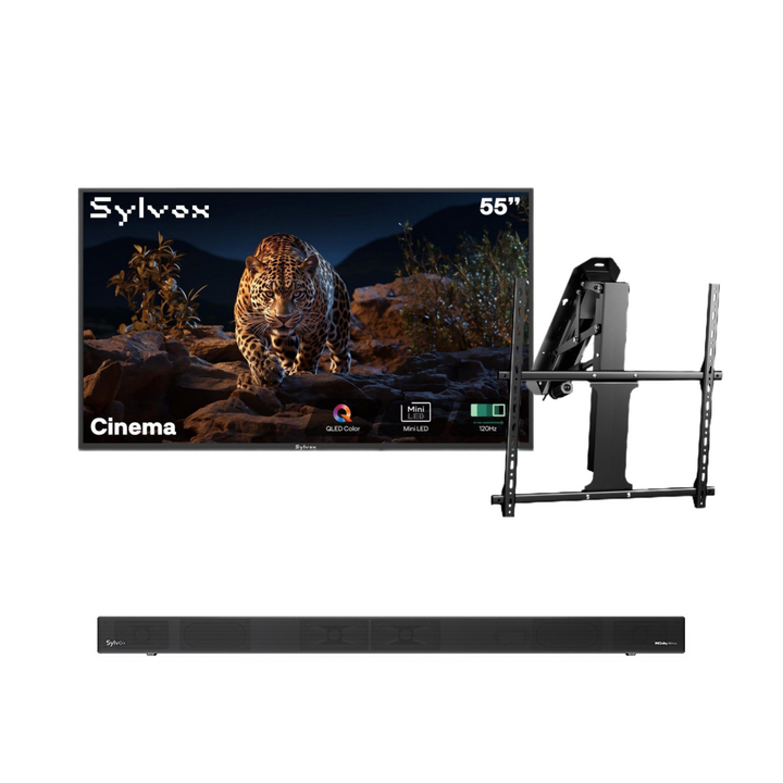 <b>NEW</b> - Sylvox 55'' Cinema Helio QLED 120HZ Outdoor TV (2000Nits)-2025 Model
