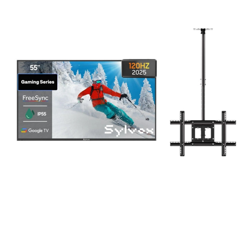 55" 120HZ Gaming Series Waterproof Outdoor TV - 2025 Newest