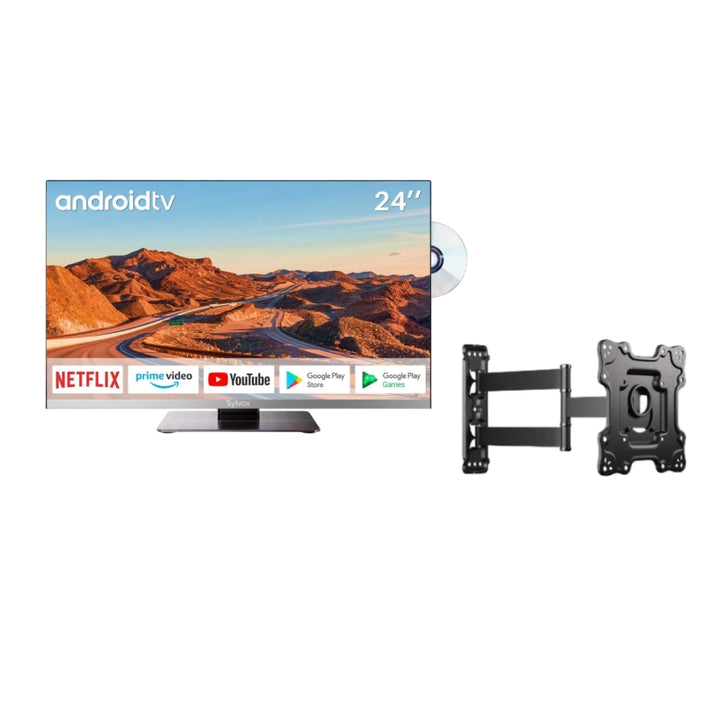 24'' Smart 12 Volt TV DVD Combo(2023 Limo Series)