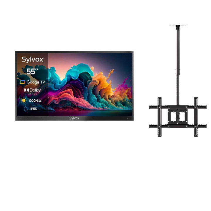 <b>NOUVEAU</b> - Téléviseur extérieur QLED avancé de 55 pouces (Google TV) - 2024 Deck Pro QLED 2.0