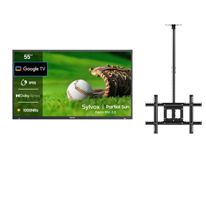 <b>NOUVEAU</b> - Téléviseur extérieur 55 pouces (Google TV) - 2024 Deck Pro 2.0