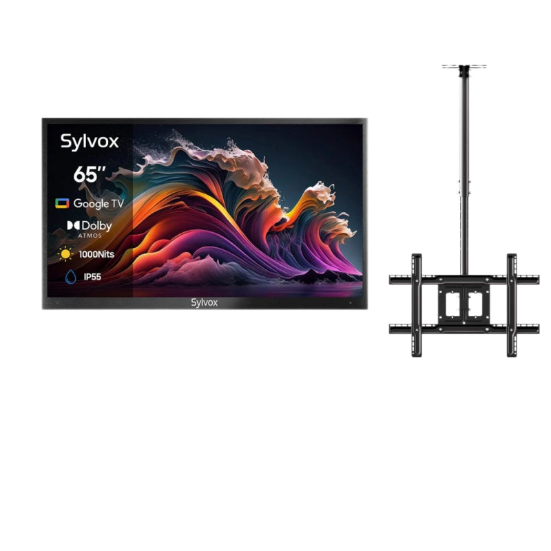 <b>NOUVEAU</b> - Téléviseur extérieur QLED avancé de 65 pouces (Google TV) - 2024 Deck Pro QLED 2.0