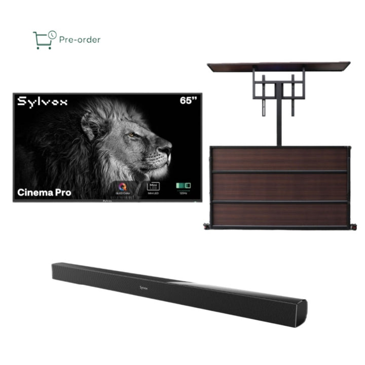 <b>NEW</b> - Sylvox 65'' Cinema Pro Helio QLED 120HZ Outdoor TV (3500Nits)-2025 Model