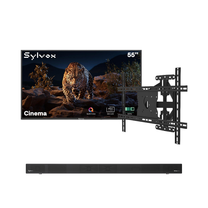 <b>NEW</b> - Sylvox 55'' Cinema Helio QLED 120HZ Outdoor TV (2000Nits)-2025 Model